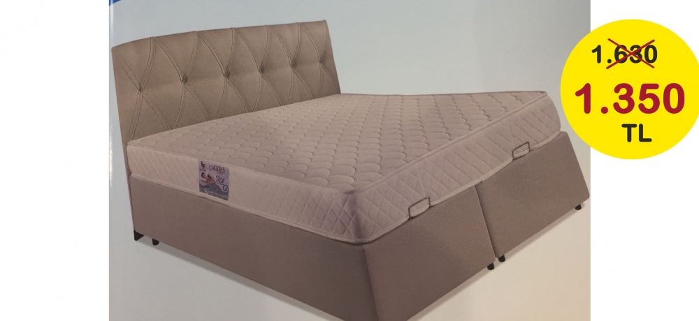 Eko Set Cift Kisilik 150x200 Yatak Baza Baslik