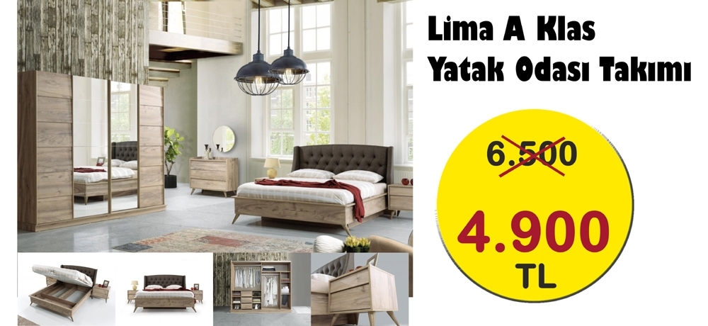 lima a klas yatak odasi takimi