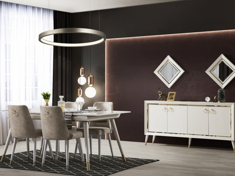 Toprak Dekoratif Yolluk Hali 80x150 Hereke Kilim 5012 Mor Gri