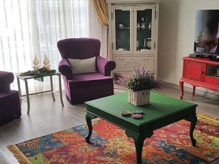 Luna Serisi Pamuk Atkı Baskı 